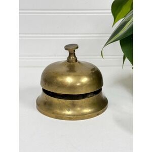 Vintage Brass Store‎ Bell: Decorative Countertop Concierge Bell